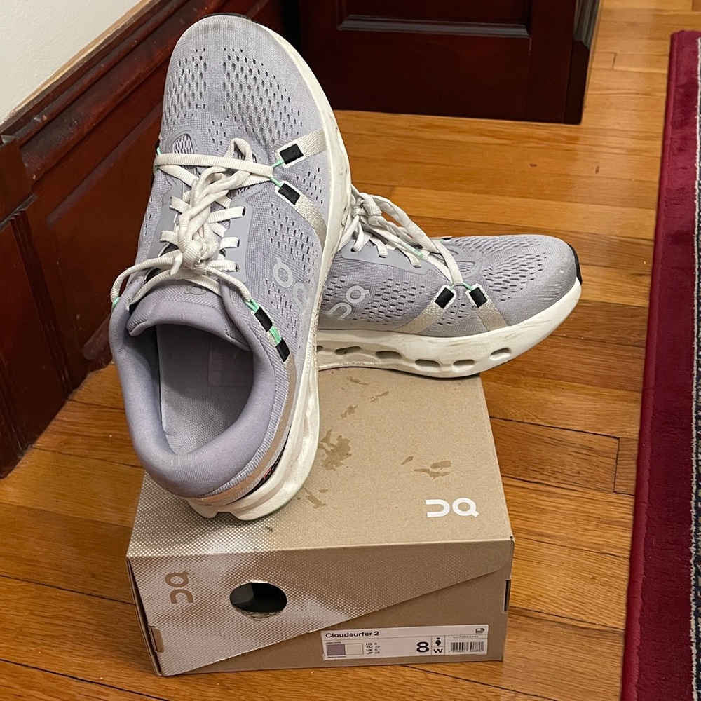 On Running cloudsurfer 2 Lilac-ivory Sneakers